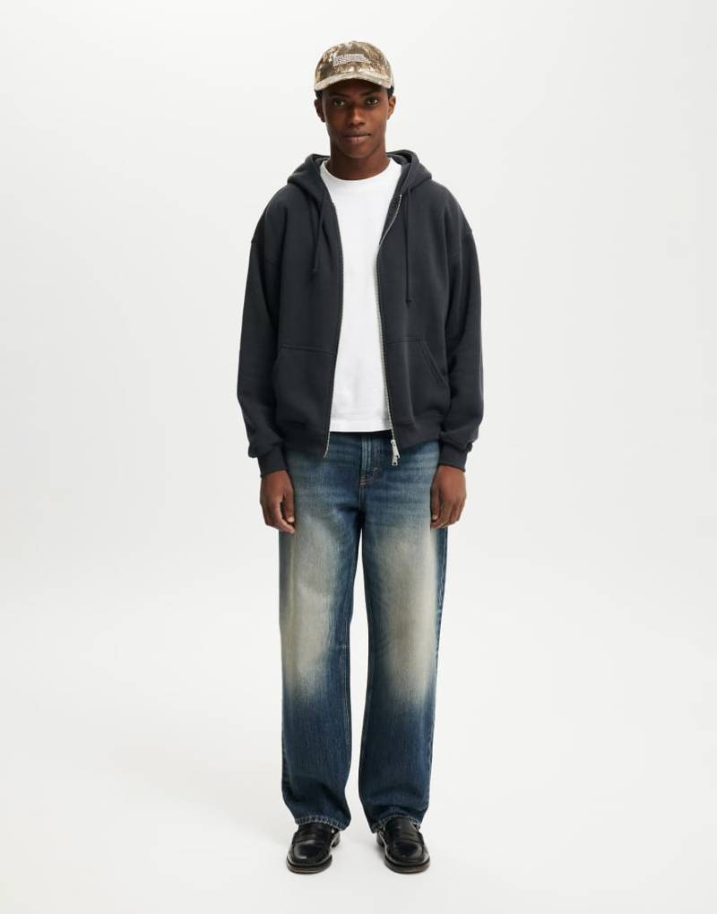 Cotton On - Weite Jeans in statischem Blau von Cotton:On