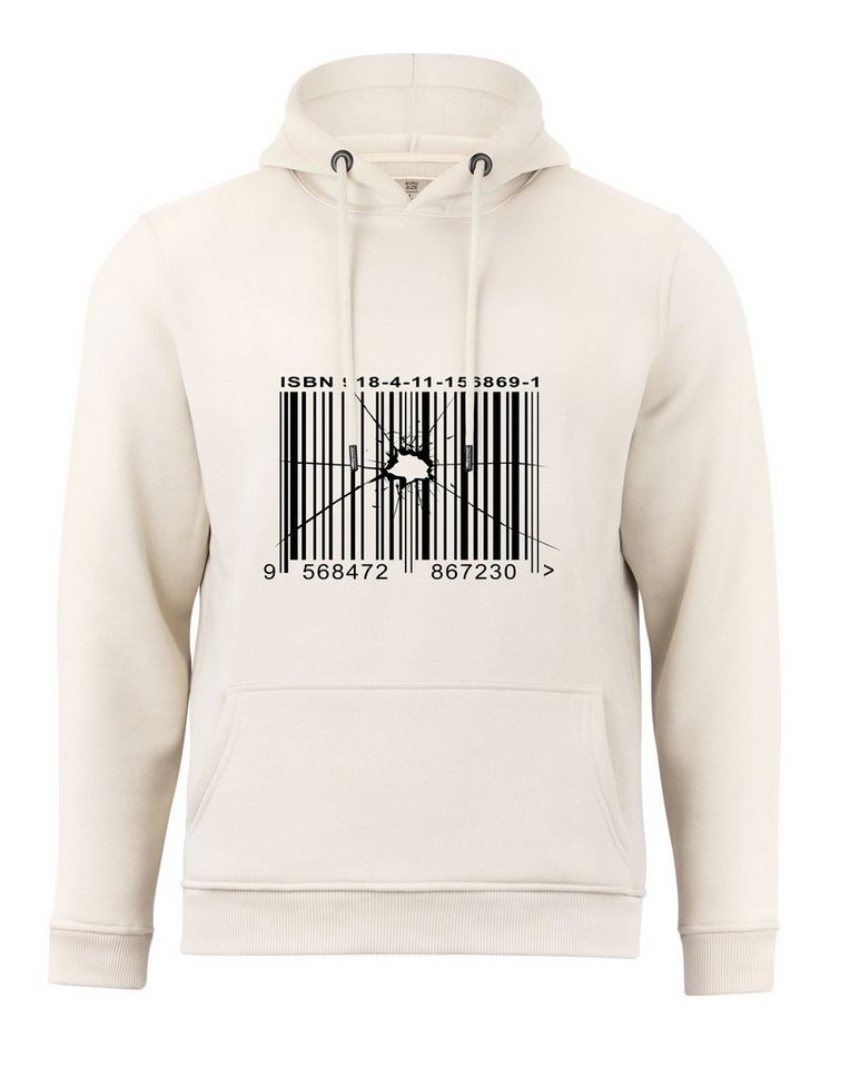 Cotton Prime® Hoodie Barcode - Out of Order mit weichem Innenfleece von Cotton Prime®