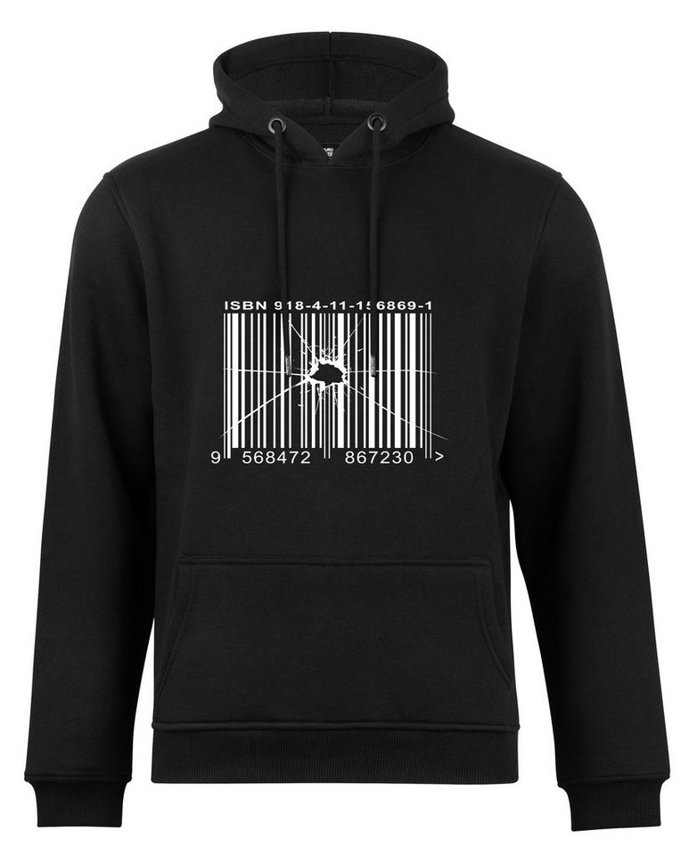 Cotton Prime® Hoodie Barcode - Out of Order mit weichem Innenfleece von Cotton Prime®