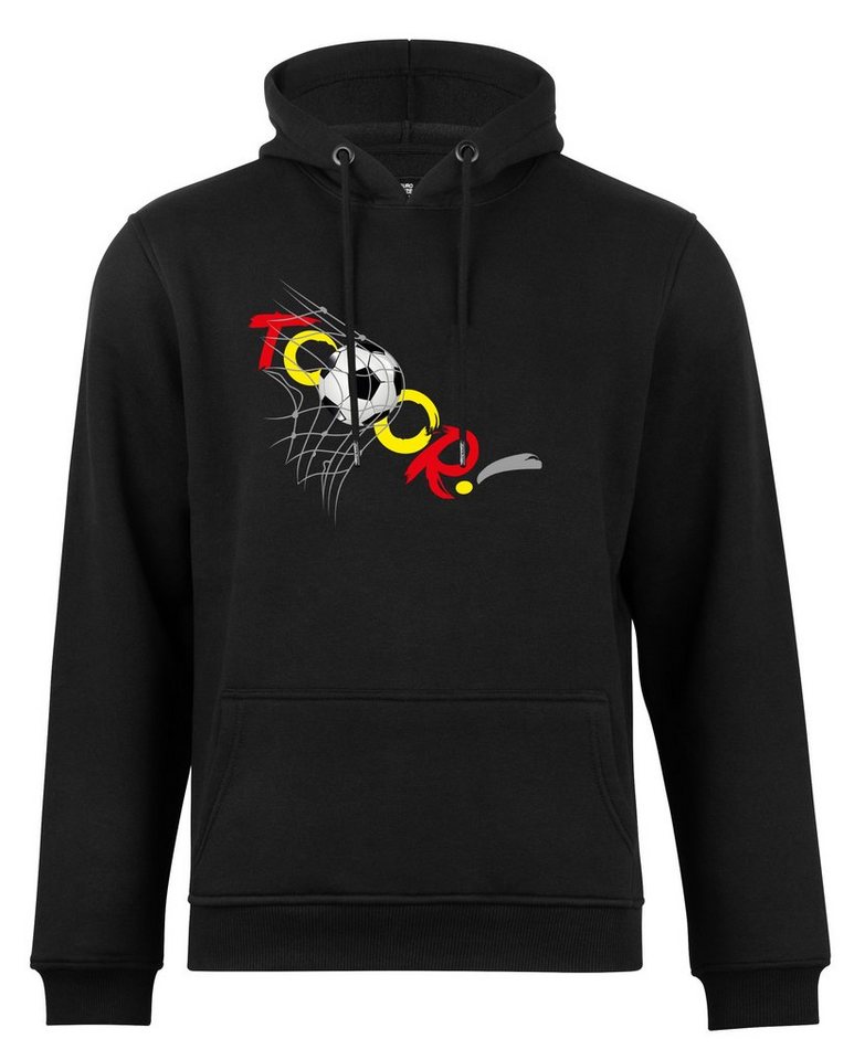 Cotton Prime® Hoodie Fußball Goal mit weichem Innenfleece von Cotton Prime®