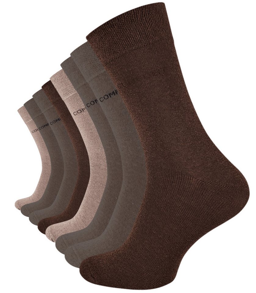 Cotton Prime® Socken 8 Paar, ohne Gummibund von Cotton Prime®