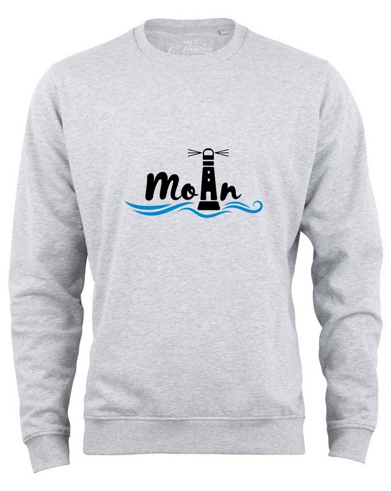 Cotton Prime® Sweatshirt Leuchtturm Moin mit weichem Innenfleece von Cotton Prime®