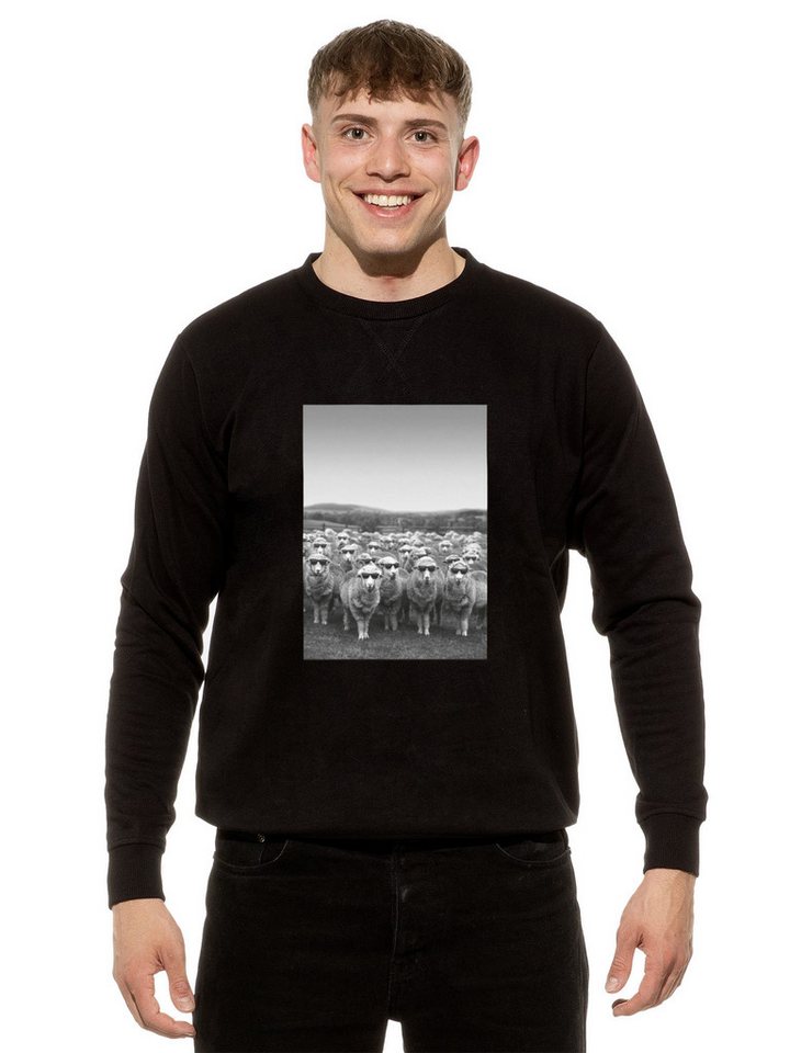 Cotton Prime® Hoodie Schafe mit weichem Innenfleece von Cotton Prime®