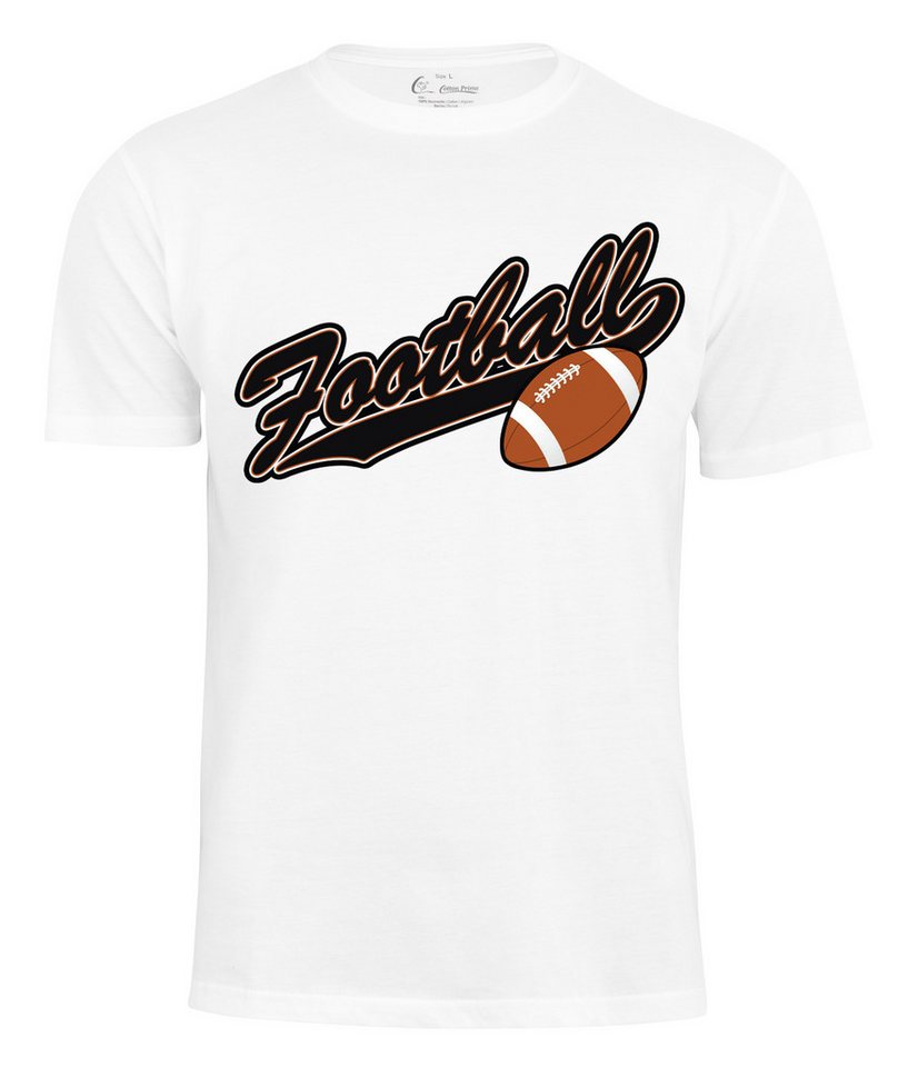 Cotton Prime® T-Shirt American Football von Cotton Prime®
