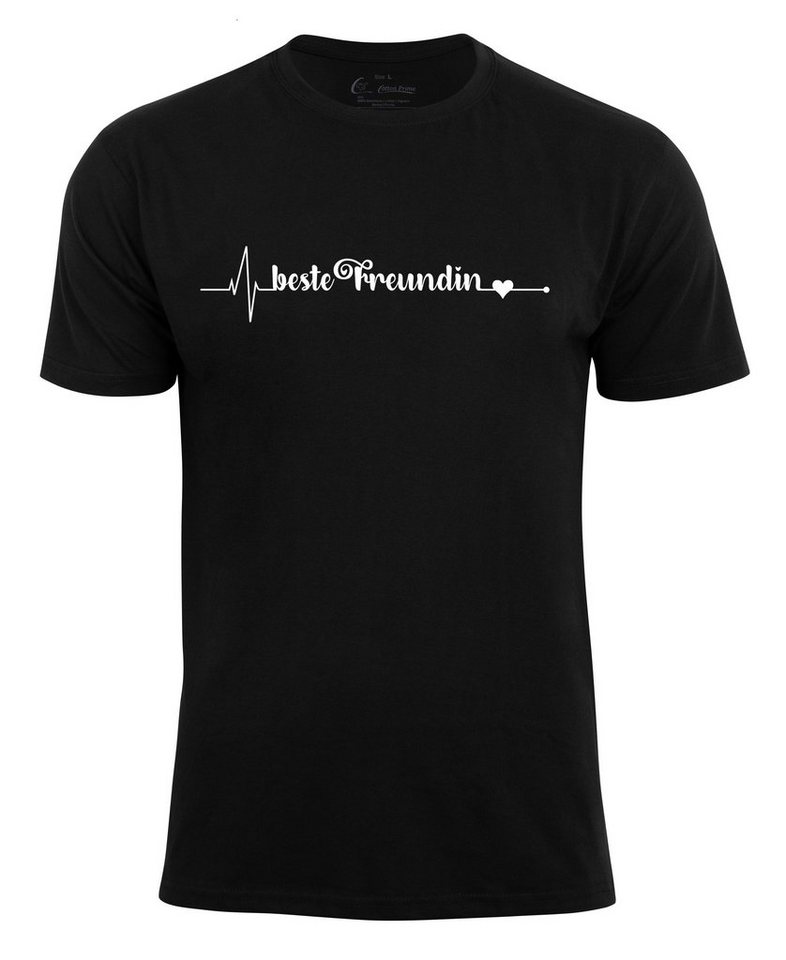 Cotton Prime® T-Shirt Beste Freundin Beste Freundin von Cotton Prime®