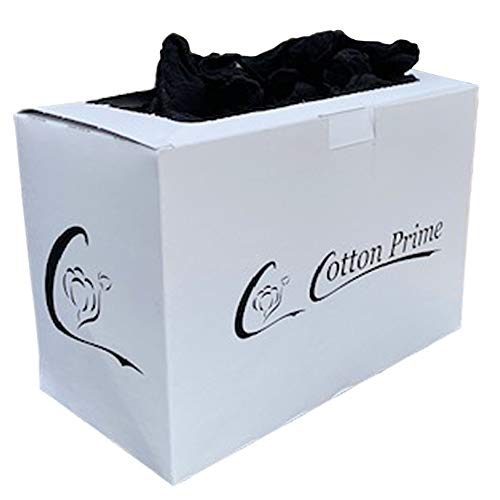 Cotton Prime 100 x Probiersocken, Probierstrümpfe in Spenderbox, 20 den, schwarz, One size, für Damen und Herren von Cotton Prime