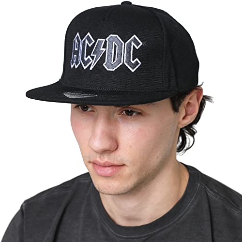 Cotton Soul Caps-Kollektion, ACDC-Logo, schwarz, Einheitsgröße von Cotton Soul