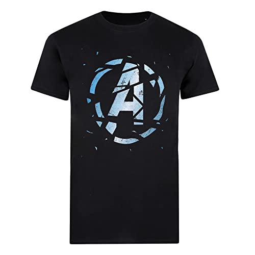 Cotton Soul Venom Marvel We are Venom Herren-T-Shirt, Weiß, Schwarz - Avengers Shattered, L von Cotton Soul