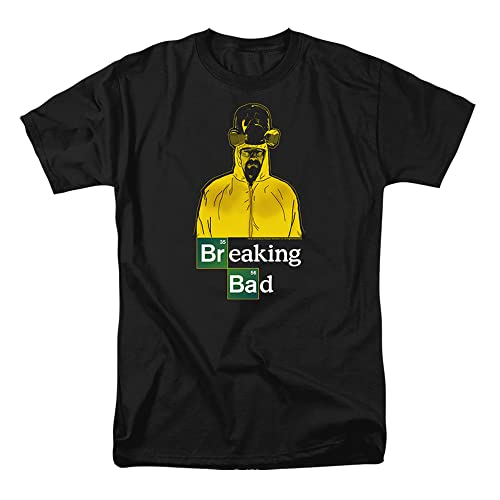 Cotton Soul Breaking Bad Walter Herren-T-Shirt, Schwarz, Schwarz , L von Cotton Soul