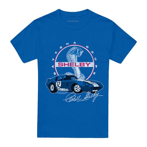 Cotton Soul Carroll Unisex T-Shirt Shelby Daytona Coupe Circle Logo Royal, königsblau, L Cotton Soul Carroll Unisex T-Shirt Shelby Daytona Coupe Circle Logo Royal, königsblau, L von Cotton Soul