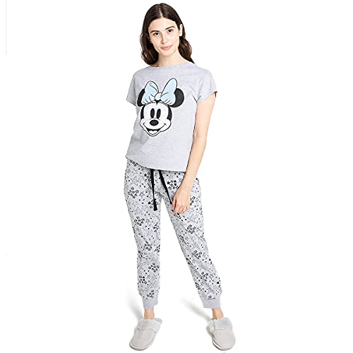 Cotton Soul Disney, Minnie Smile Damen Pyjama Schlafset Multi, multi, 42 von Cotton Soul