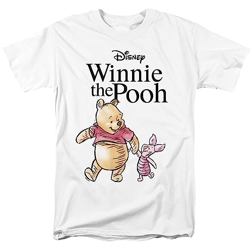 Cotton Soul Disney Winnie The Pooh Piglet Damen T-Shirt, Weiß, MED von Cotton Soul