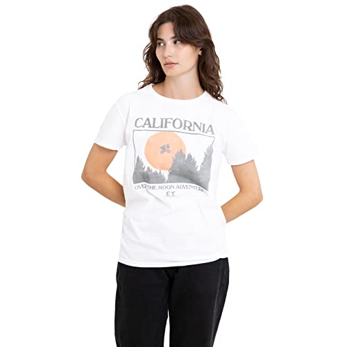 Cotton Soul E.T - California Damen T-Shirt, weiß, M von Cotton Soul