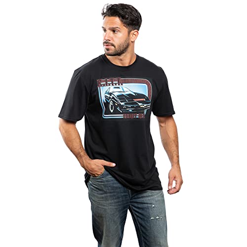 Cotton Soul Knight Rider Kitt, Unisex-T-Shirt, Schwarz, Schwarz , 5XL von Cotton Soul