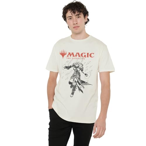 Cotton Soul Magic The Gathering Logo Unisex T-Shirt Schwarz, natur, XL von Cotton Soul