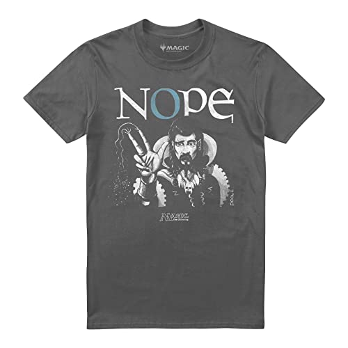 Cotton Soul Magic The Gathering Logo Uni T-Shirt Schwarz, anthrazit, M von Cotton Soul