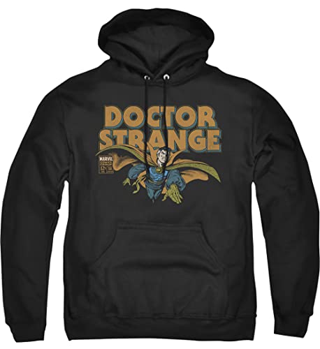 Cotton Soul Marvel Dr Strange Herren-Kapuzenpullover, Schwarz, Schwarz , M von Cotton Soul