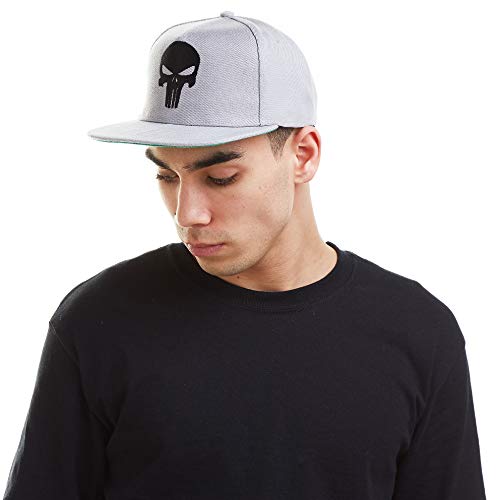 Cotton Soul Marvel Punisher Skull Snapback Cap One Size, grau, Einheitsgröße von Cotton Soul