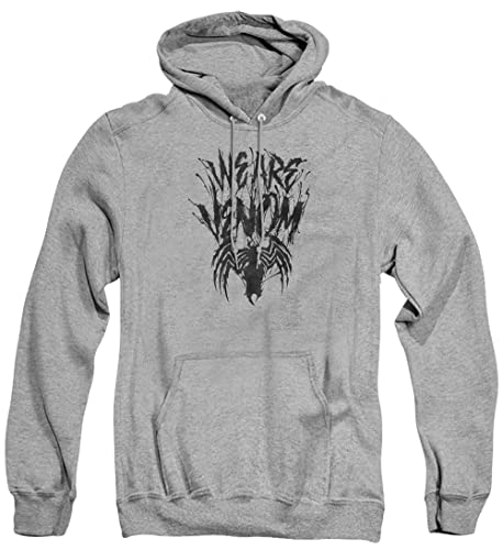 Cotton Soul Marvel We Are Venom Herren-Kapuzenpullover, Grau meliert, grey heather, XL von Cotton Soul