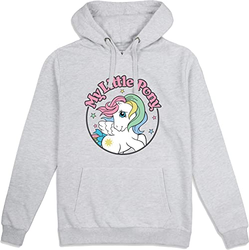 Cotton Soul My Little Pony Damen Kapuzenpullover, Grau meliert, grey heather, 38 von Cotton Soul