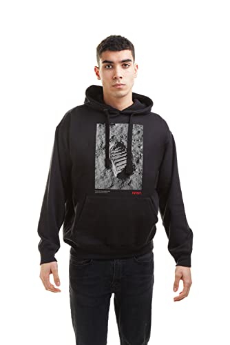 Cotton Soul NASA One Step - Mens Hoodie - Black - MED von Cotton Soul