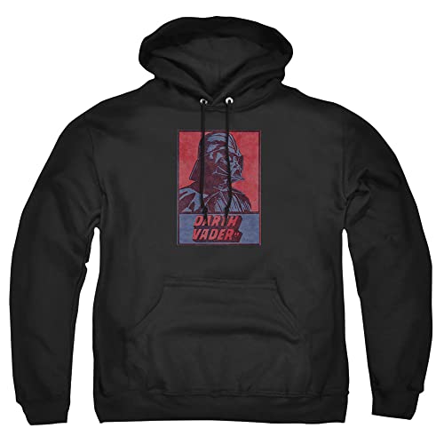 Cotton Soul Star Wars Darth Vader Card Hoodie, Schwarz, Schwarz , XXL von Cotton Soul