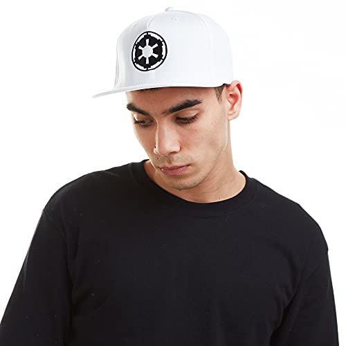 Cotton Soul Star Wars Empire Logo Snapback Cap White One Size, weiß, Einheitsgröße von Cotton Soul