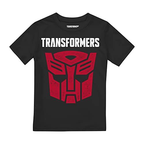 Cotton Soul Transformers Jungen T-Shirt, Schwarz, Schwarz , L von Cotton Soul