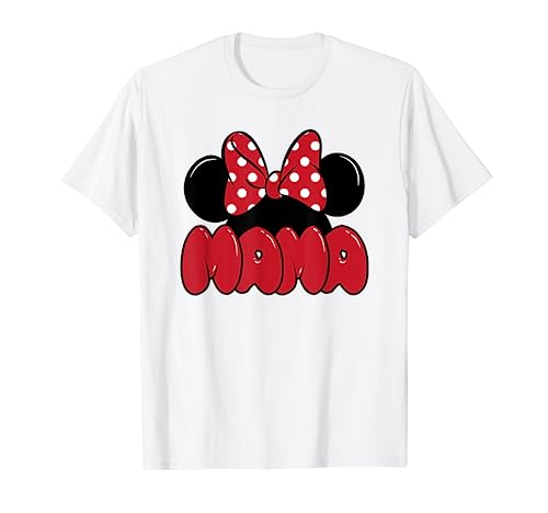 Disney Minnie Mouse Mother's Day Ears for Mama T-Shirt von Cotton Soul