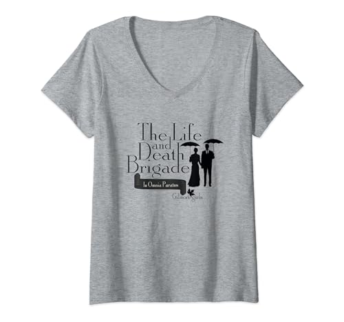 Gilmore Girls The Life and Death Brigade T-Shirt mit V-Ausschnitt von Cotton Soul