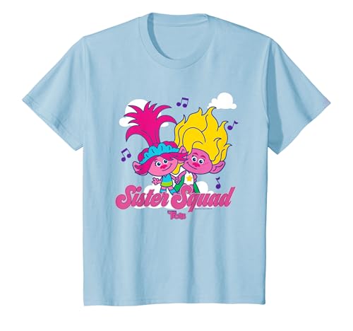 Kinder Trolls Sister Squad T-Shirt von Cotton Soul