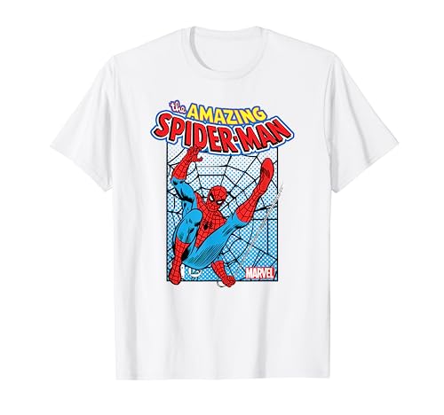 Marvel Spider-Man Battle T-Shirt von Cotton Soul