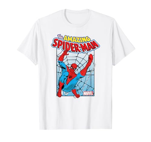 Marvel Spider-Man Battle T-Shirt von Cotton Soul