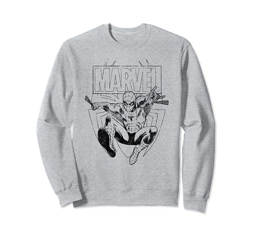 Marvel Spider-Man Lines Sweatshirt von Cotton Soul