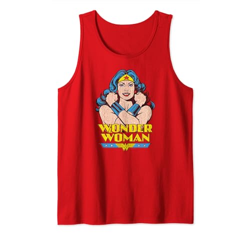 Wonder Woman Wonder at Large Tank Top von Cotton Soul