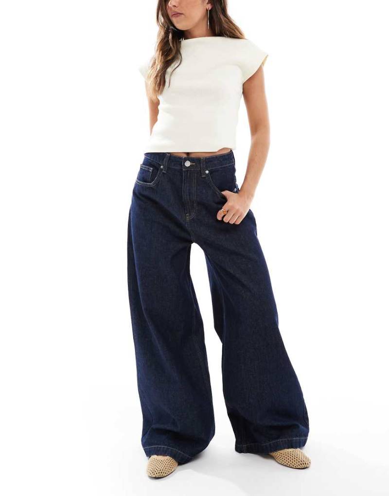 Cotton On - 91 - Weite Jeans in Blau von Cotton On