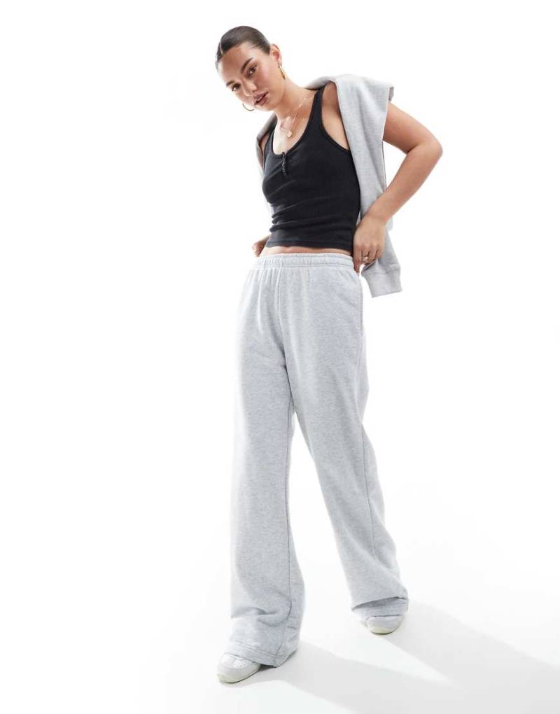 Cotton On - Classic - Weit geschnittene Fleece-Jogginghose in Grau von Cotton On