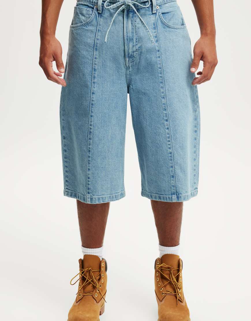 Cotton On - Jeans-Jorts in Sport-Blau Cotton On - Jeans-Jorts in Sport-Blau von Cotton:On