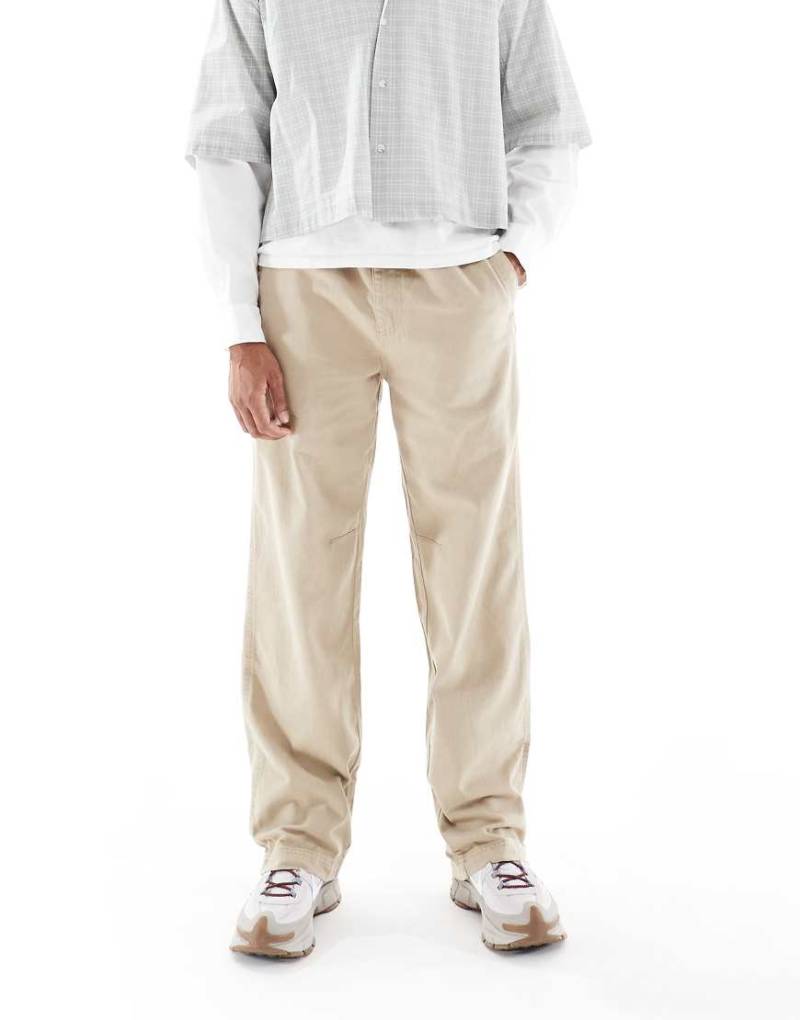 Cotton On - Legere weite Hose in hellem Kamelbraun-Brown von Cotton On