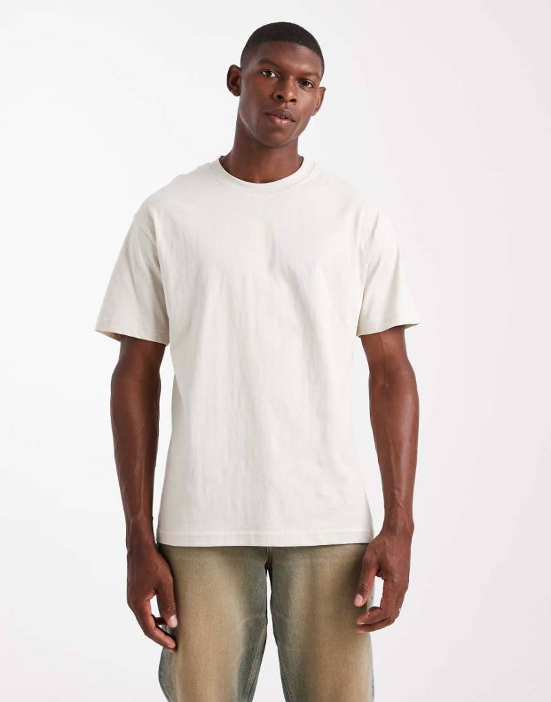 Cotton On - Loose-Fit-T-Shirt in Knochenweiß von Cotton:On