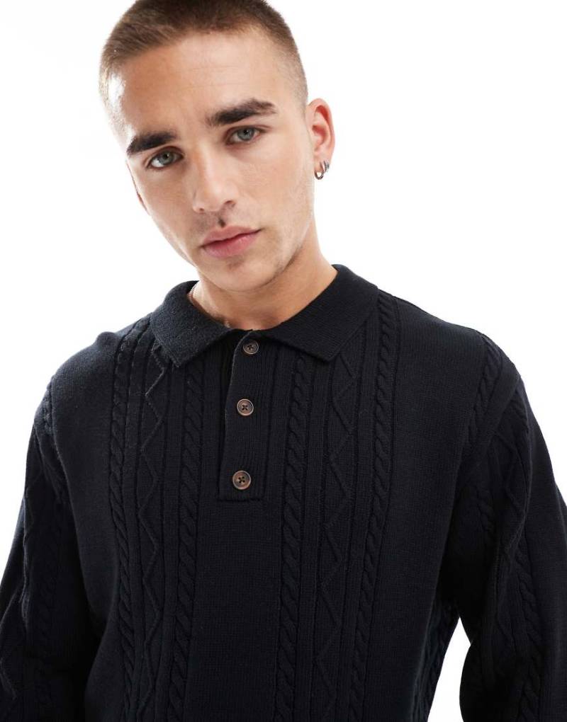 Cotton On - Ruby - Strickoberteil in Schwarz von Cotton:On