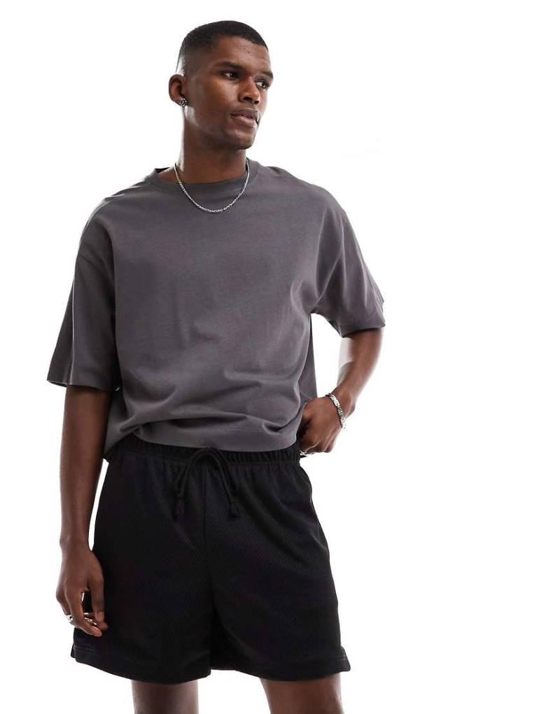 Cotton On - Sportliche Shorts aus Fleece in Schwarz von Cotton:On