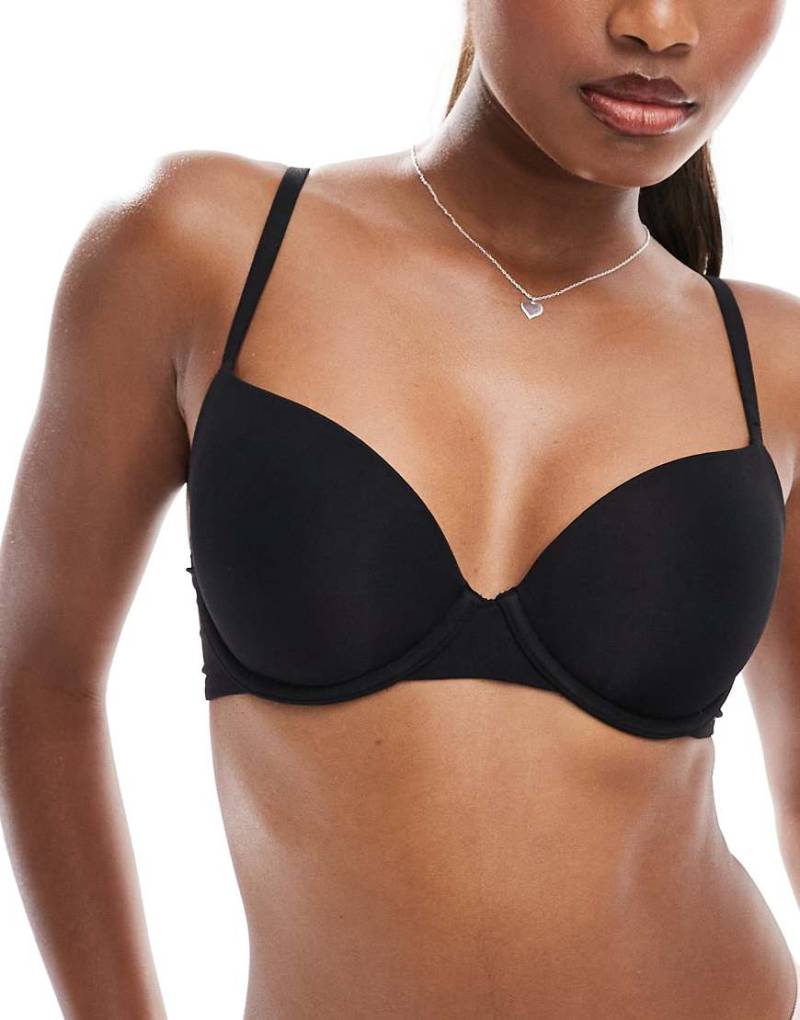 Cotton On - Ultimate Comfort - T-Shirt-BH in Schwarz von Cotton:On