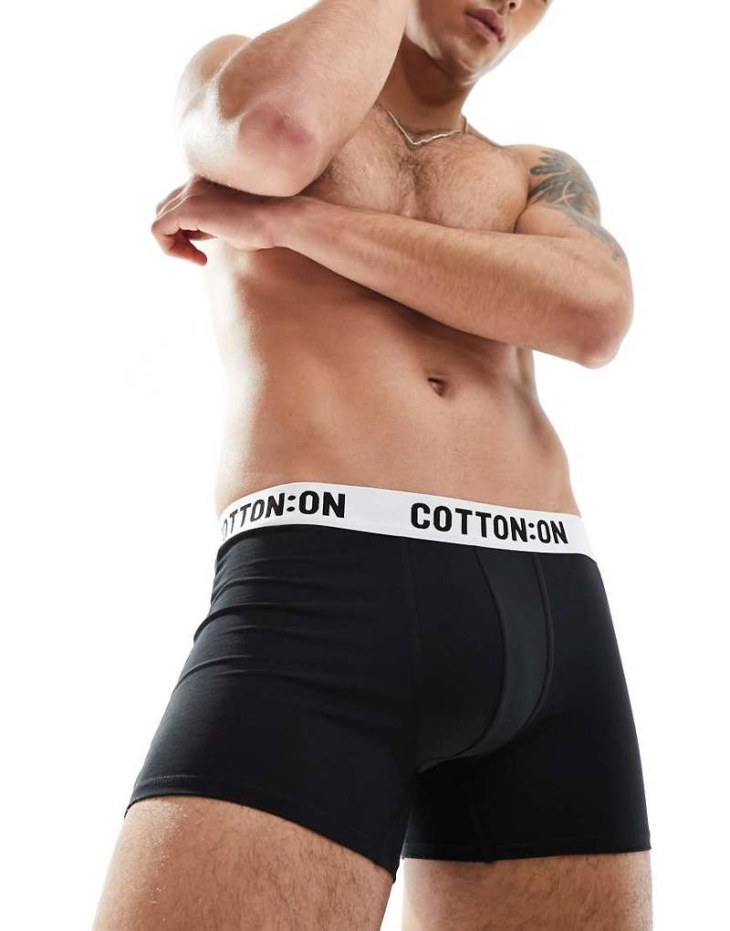 Cotton:On - Baumwoll-Unterhosen in Schwarz von Cotton:On