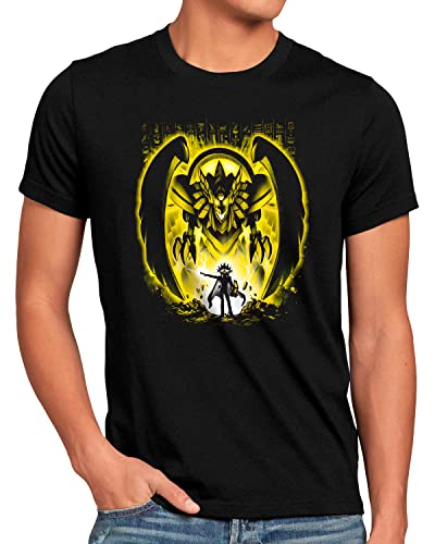 CottonCloud Dragon Winged Herren T-Shirt yu oh Card Anime Manga Cosplay, Größe:4XL von CottonCloud
