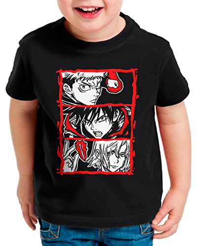 CottonCloud Gojo Sukuna T-Shirt für Kinder Kaisen Anime Japan Manga, Größe:152 von CottonCloud