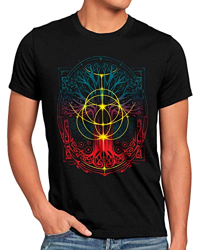CottonCloud Golden Tree Herren T-Shirt limgrave gelmir farum RPG Open-World, Größe:XXL von CottonCloud