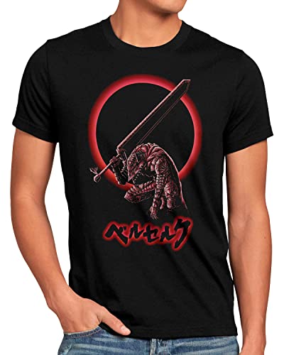 CottonCloud Guts Heavy Armor Herren T-Shirt Anime Manga Berserk Cosplay, Größe:XL von CottonCloud