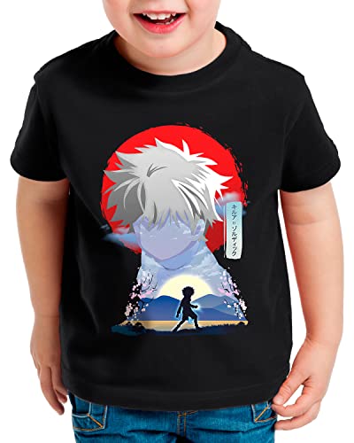 CottonCloud Hunter Killua T-Shirt für Kinder Hunter Anime Japan Manga x, Größe:164 von CottonCloud