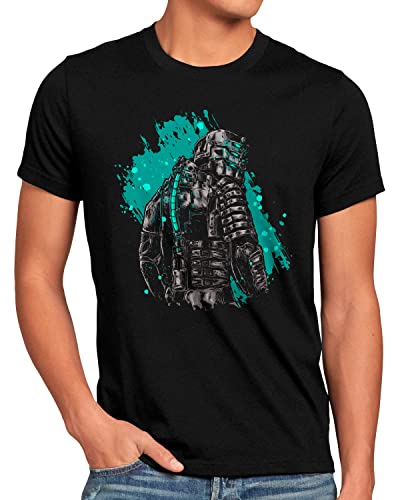 CottonCloud Isaac Clarke Herren T-Shirt Space usg ishimura Remake Deadly, Größe:XL von CottonCloud